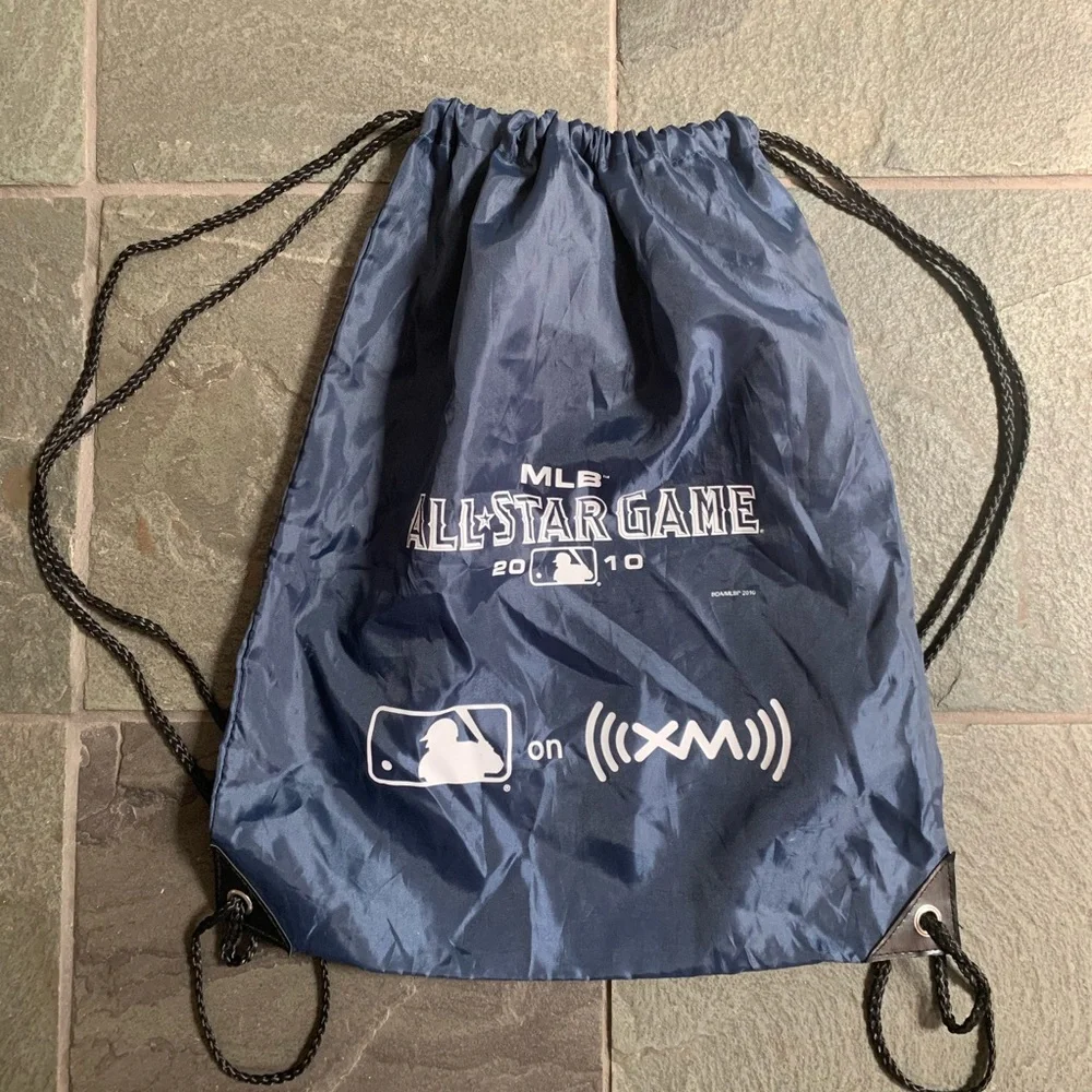 3/$12 MLB All Star game 2010 large drawstring backpack
